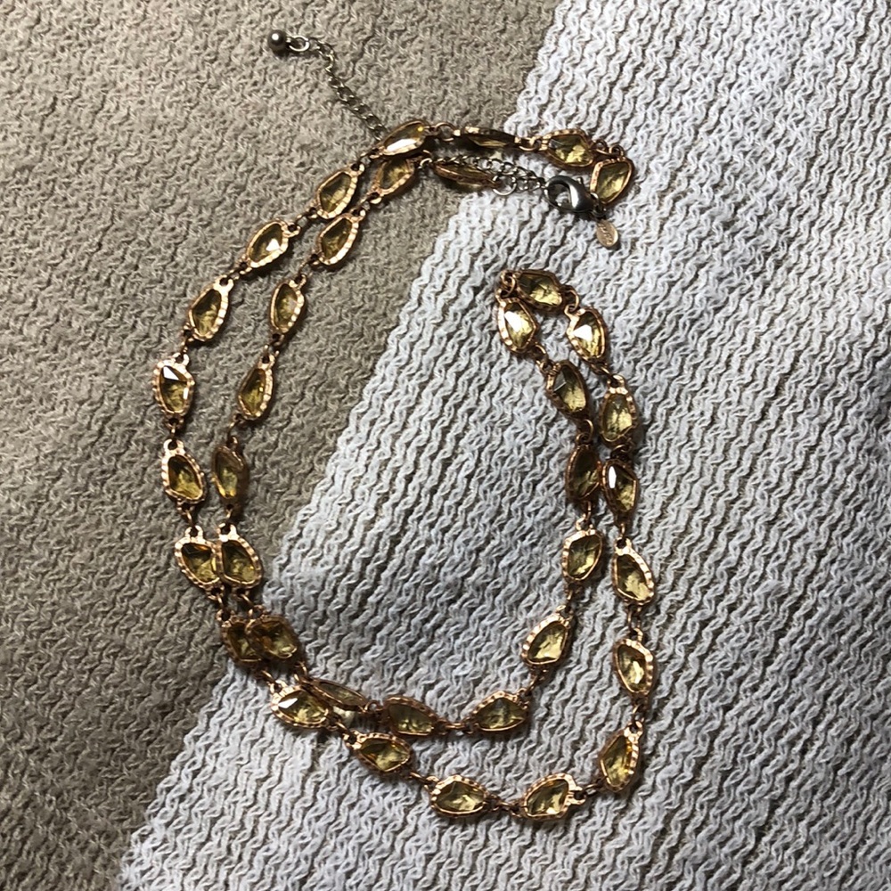 Chico’s gemstone necklace